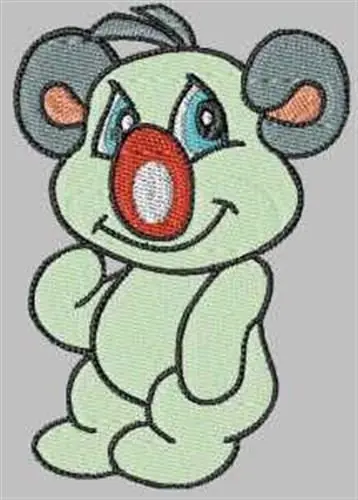 Cartoon Koala Embroidery Design Money Back Guarantee