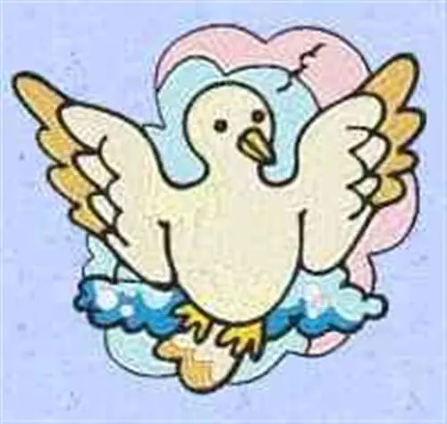 Limited Time Dove In Sky Embroidery Design