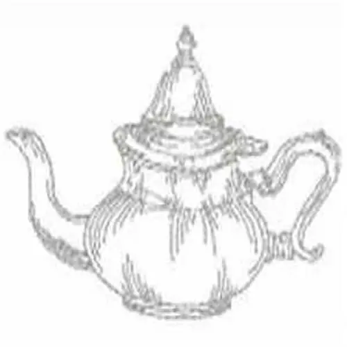 RW Silver Pot Embroidery Design Seasonal Sale