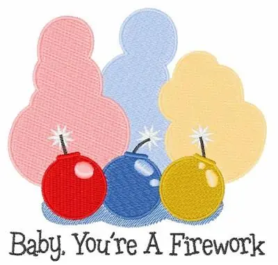 Youre A Firework Embroidery Design Affordable