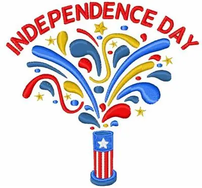 Independence Day Embroidery Design Professional Grade
