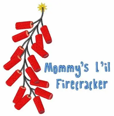 Bulk Order Little Firecracker Embroidery Design