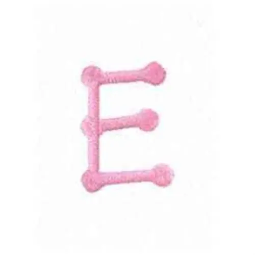 Tinkertoy Letter E Embroidery Design Latest