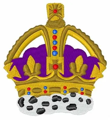 Must Have Royal Crown Embroidery Design