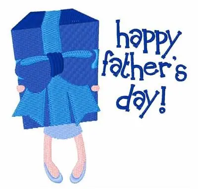Happy Fathers Day Embroidery Design Limited Offer