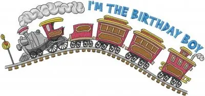 Hassle-Free Returns Birthday Boy Embroidery Design