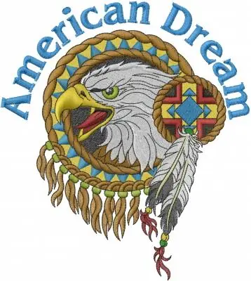 American Dream Embroidery Design Hot Picks