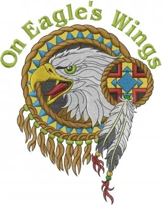 Exclusive Offer On Eagles Wings Embroidery Design