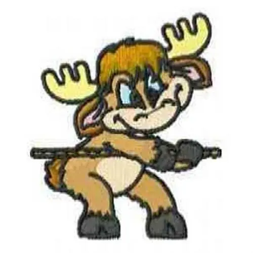 Reindeer & Rope Embroidery Design Editor’s Pick