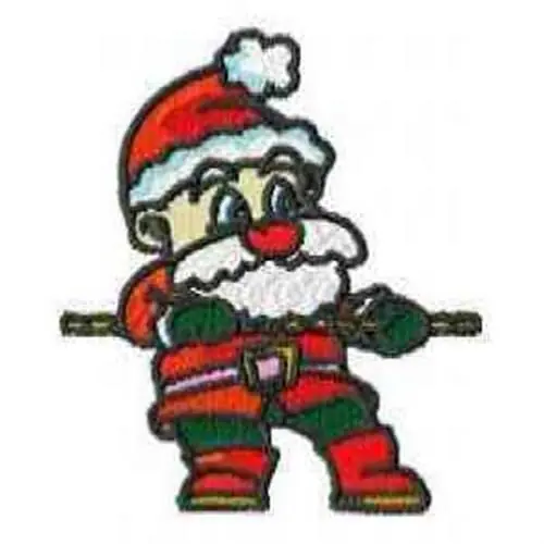 Next Day Delivery Santa Embroidery Design