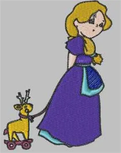 Must Have Sarah & Toy Embroidery Design