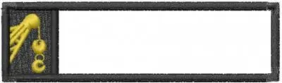 Crane Name Tag Embroidery Design Budget