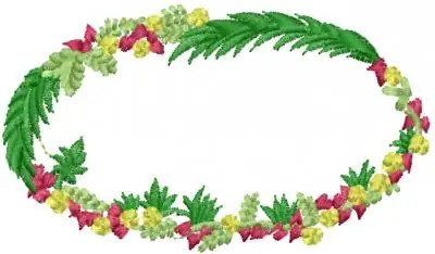 Floral Circle Embroidery Design Shop Now