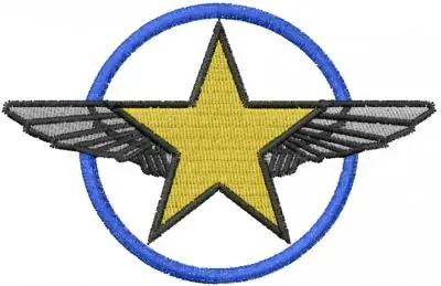 Star Wings Embroidery Design Top Pick