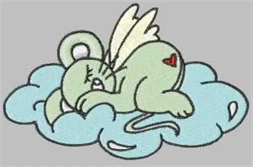 Mouse Angel Embroidery Design Fresh Stock