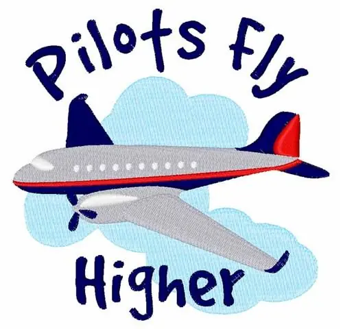 Place Order Pilots Fly Higher Embroidery Design
