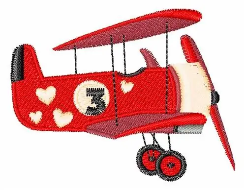 Price Drop Vintage Airplane Embroidery Design