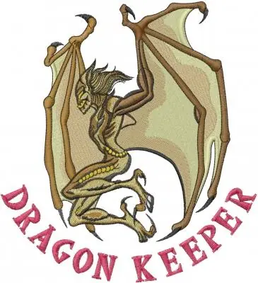 Must Have Dragon Keeper Embroidery Design