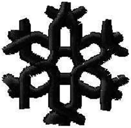 Holiday Snowflake Embroidery Design Wholesale