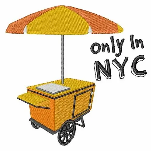 Grab Now Only In NYC Embroidery Design