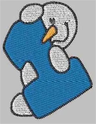 Snowman Number 1 Embroidery Design Get Yours