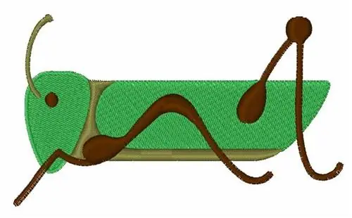 Cricket Grasshopper Embroidery Design Save Now