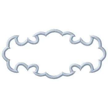 Heirloom Scroll Border Embroidery Design Factory Price