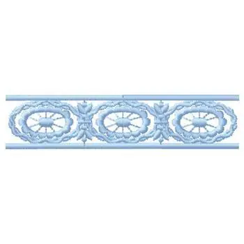 Final Sale Floral Border Embroidery Design