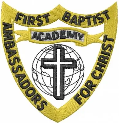 Baptist Academy Embroidery Design Worldwide Shipping