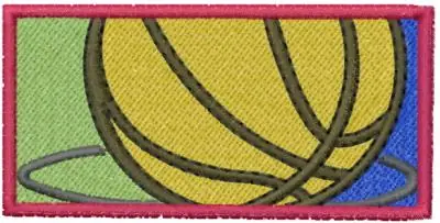 Basketball Icon Embroidery Design Get Yours