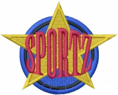 Cheap Sportz Star Embroidery Design