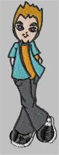 Brand New Teen Boy Embroidery Design