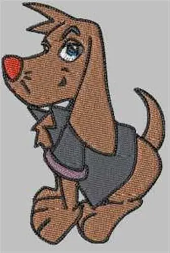 Get Yours Cute Dog Embroidery Design