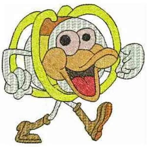 Cartoon Ball Embroidery Design Brand New