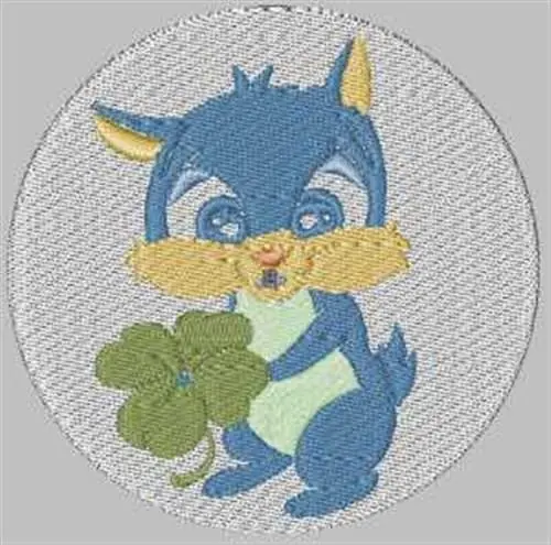 Squirrel & Clover Embroidery Design Exclusive Offer