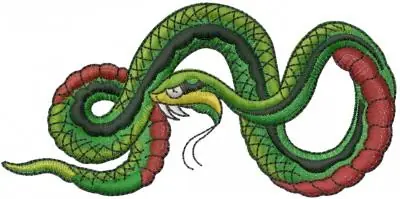 Snake Embroidery Design Hassle-Free Returns