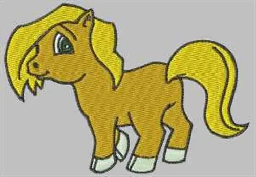 A Pony Embroidery Design Holiday Sale