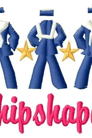 Affordable Shipshape Embroidery Design