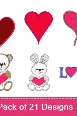 You Are Loved Embroidery design pack by MA Designs, Embroidery Packs on EmbroideryDesigns.com Grab Now