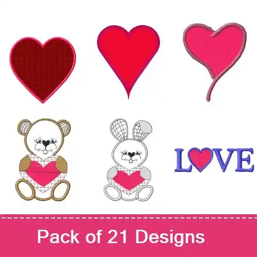 You Are Loved Embroidery design pack by MA Designs, Embroidery Packs on EmbroideryDesigns.com Grab Now