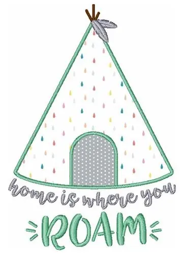 Where You Roam Embroidery Design Top Rated