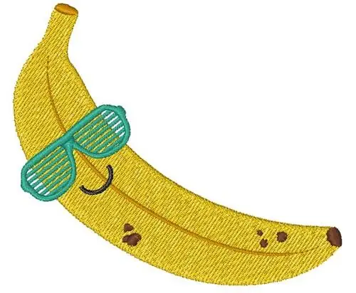 Cool Banana Embroidery Design Discount