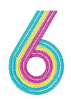 Must Have Disco Font 6 Embroidery Design