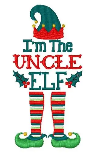 Christmas Elf Embroidery Design Get Yours