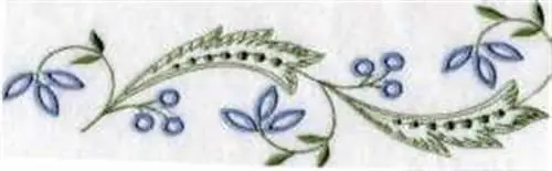Linen floral Embroidery Design Latest