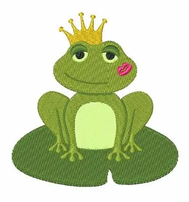 Shop Now Frog Prince Embroidery Design
