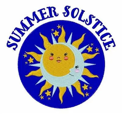 New Arrival Summer Solstice Embroidery Design