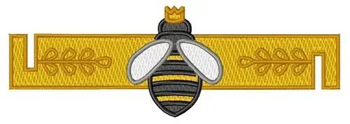 Clearance FSL Bumble Bee Embroidery Design