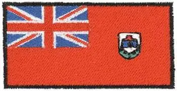 Bermuda Flag Embroidery Design In Demand