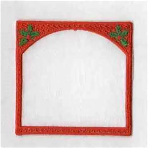 Xmas Picture Frame Embroidery Design Flash Sale